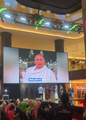 BCFM 2025 Resmi Dibuka, Wali Kota Bekasi Beri Dukungan Lewat Video dari Tanah Suci